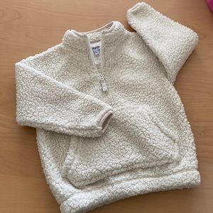 George Toddler Sherpa Sweatshirt size 3T